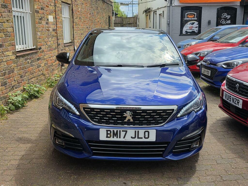 Peugeot 308 1.2 Puretech Gt Line Euro 6 S S BM17JLO Blue #2