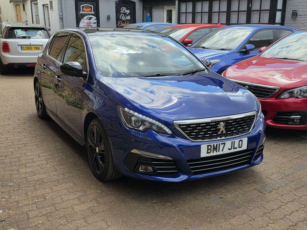 Peugeot 308 1.2 Puretech Gt Line Euro 6 S S BM17JLO Blue #6