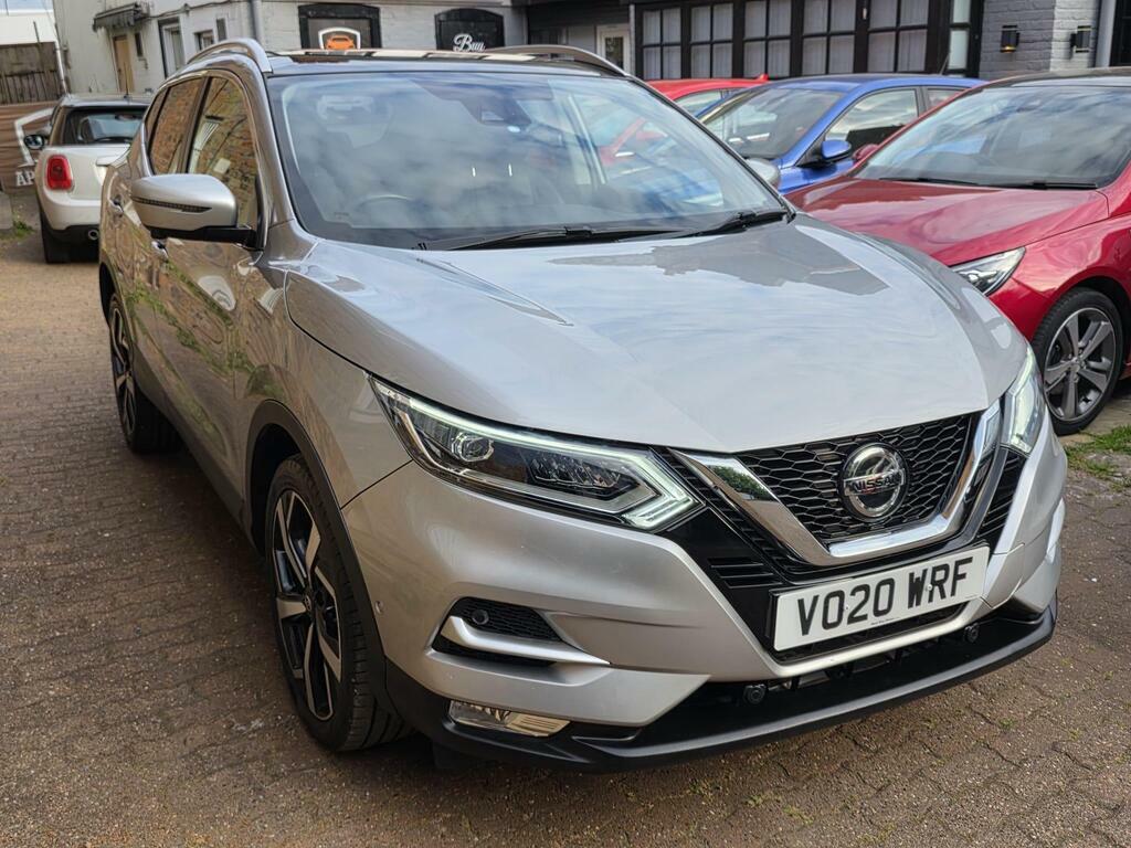 Nissan Qashqai 1.3 Dig-t Tekna Dct Euro 6 S S V020WRF Silver #5