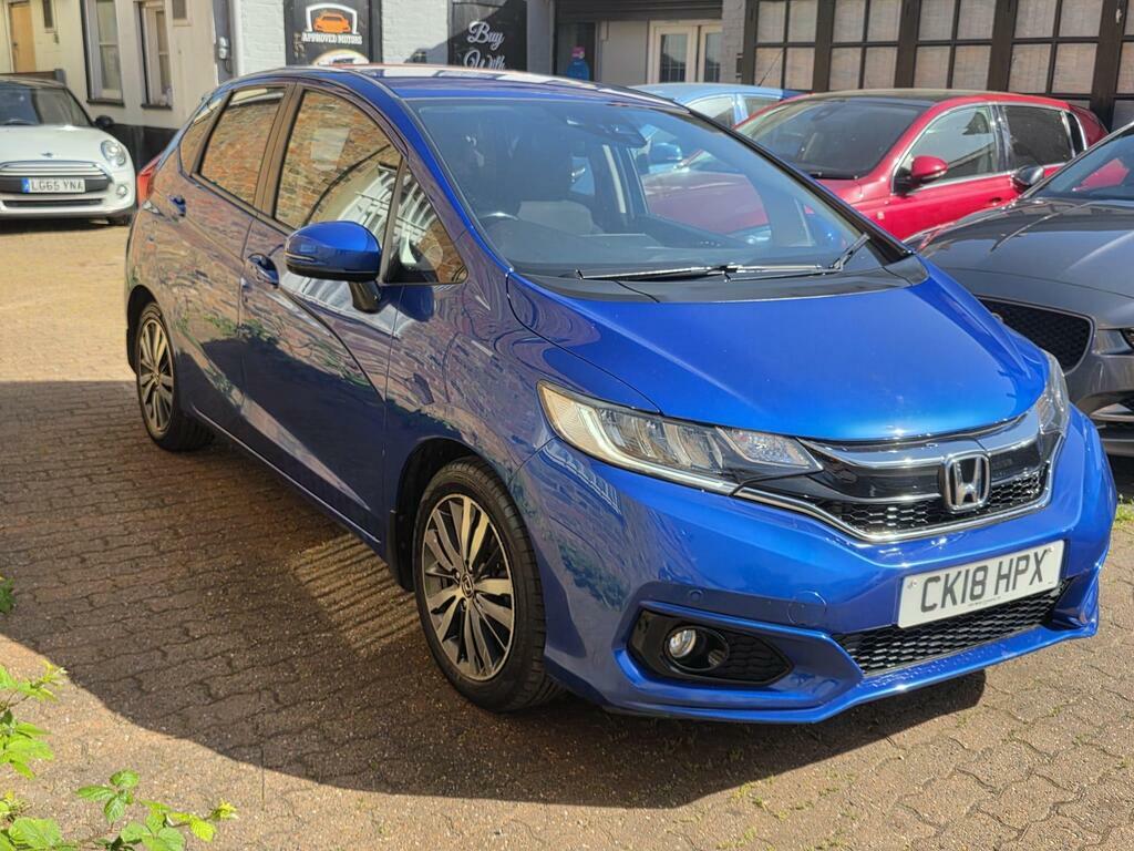 Honda Jazz 1.3 I-vtec Ex Cvt Euro 6 S S CK18HPX Blue #6