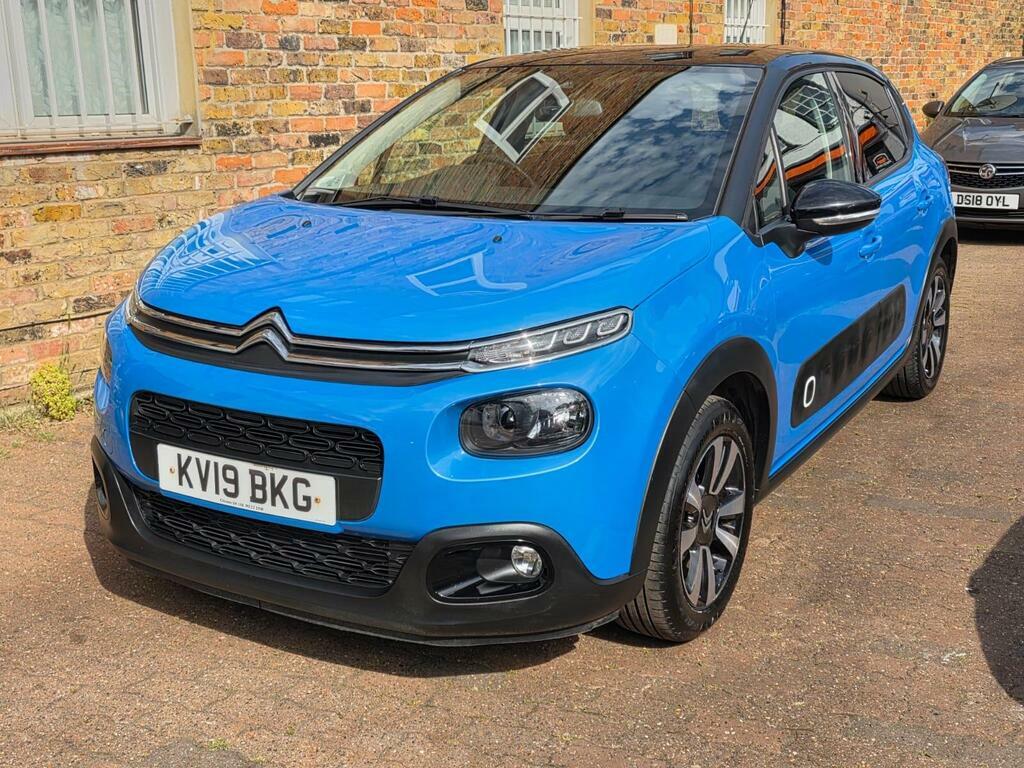 Citroen C3 1.2 Puretech Flair Euro 6 S S KV19BKG Blue #3