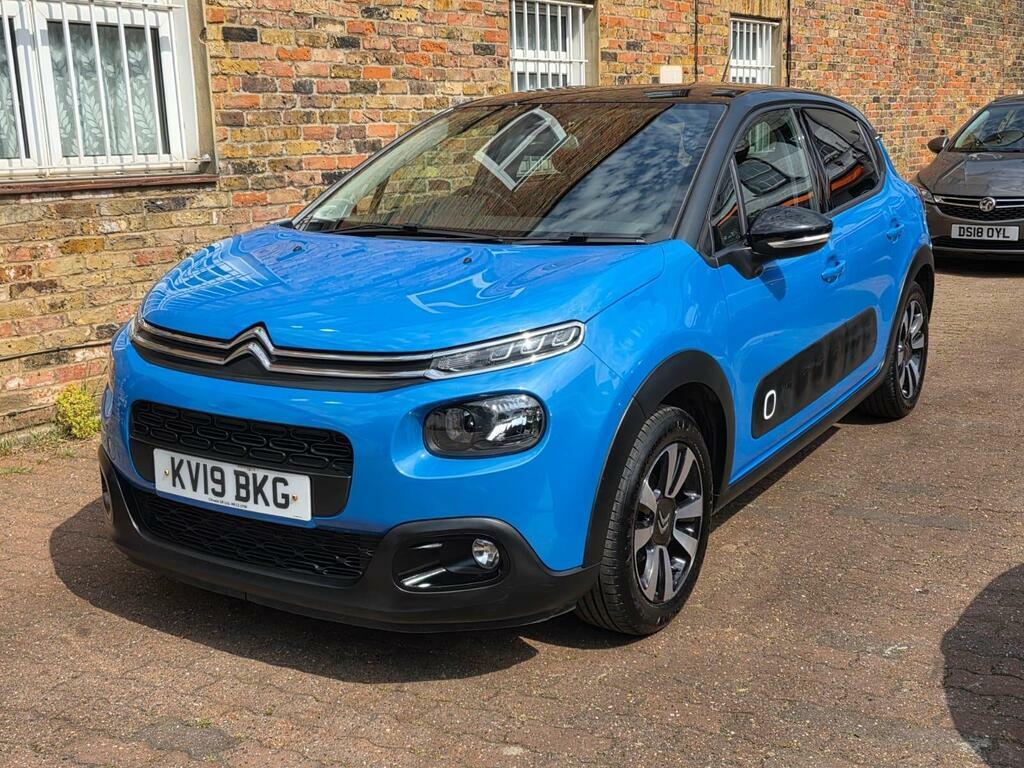 Citroen C3 1.2 Puretech Flair Euro 6 S S KV19BKG Blue #6