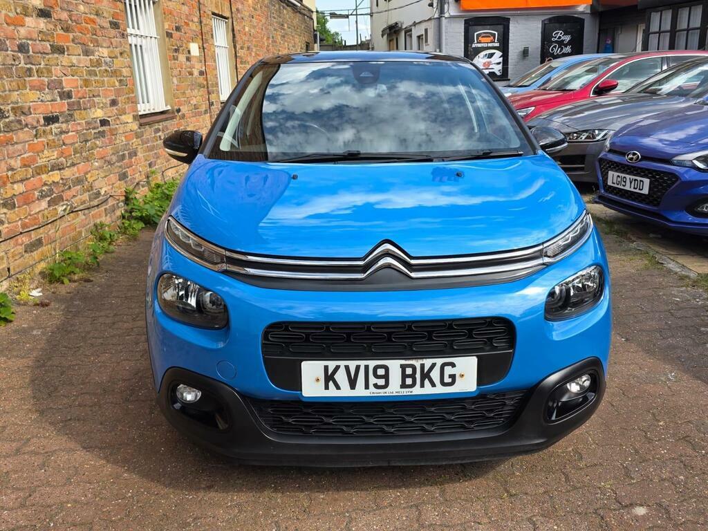 Citroen C3 1.2 Puretech Flair Euro 6 S S KV19BKG Blue #2