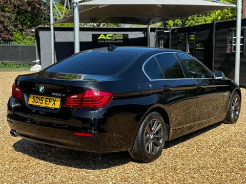 BMW 5 Series 2.0 520D Se SO15EFX Black #3