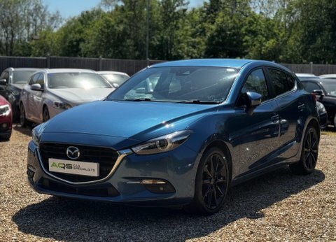 Mazda 3 2.0 Skyactiv-g Sport YR66CWU Blue #3