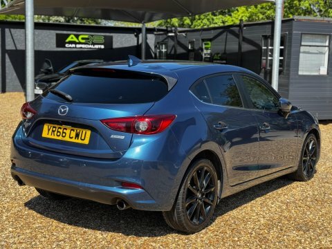 Mazda 3 2.0 Skyactiv-g Sport YR66CWU Blue #6