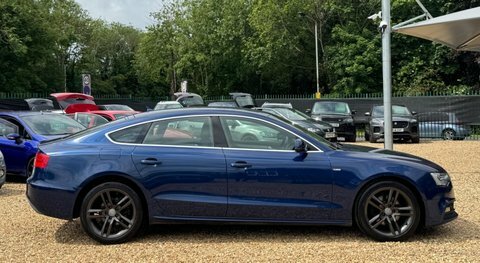 Audi A5 2.0 Tdi S GK16ZFU Blue #5