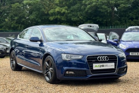 Audi A5 2.0 Tdi S GK16ZFU Blue #4