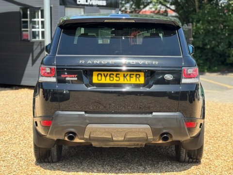 Land Rover Range Rover Sport 3.0 Sd V6 OY65KFR Black #4