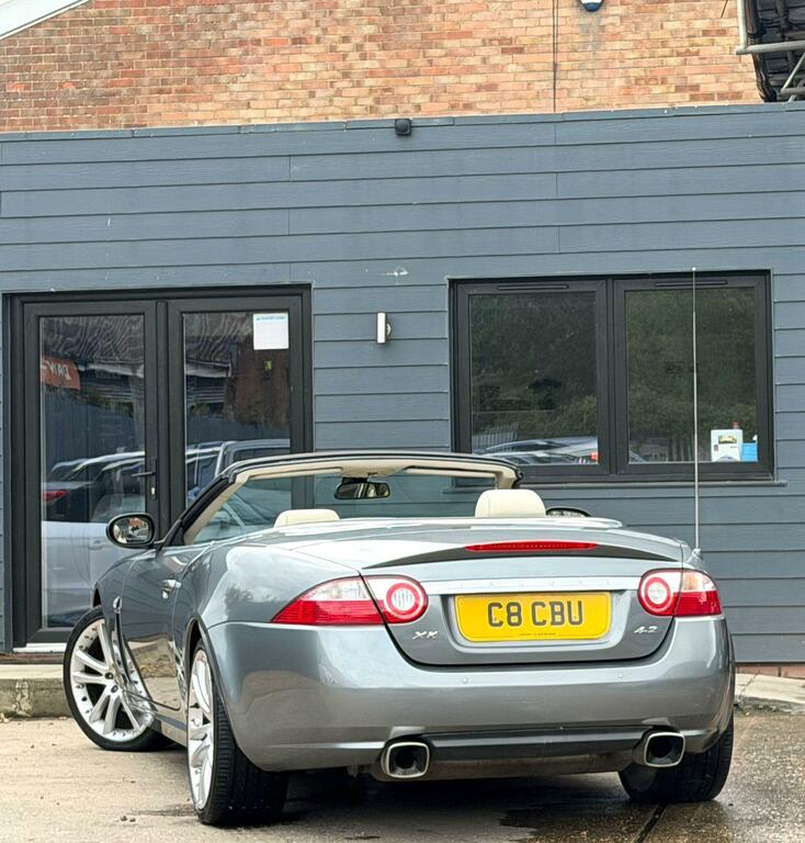 Jaguar XK Convertible Black #8