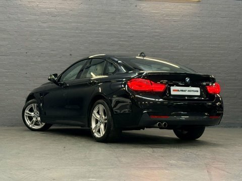 BMW 4 Series Gran Coupe 2.0 420D Xdrive YK18PFN Black #3
