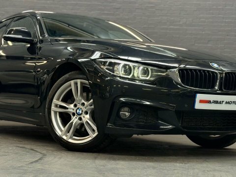 BMW 4 Series Gran Coupe 2.0 420D Xdrive YK18PFN Black #4