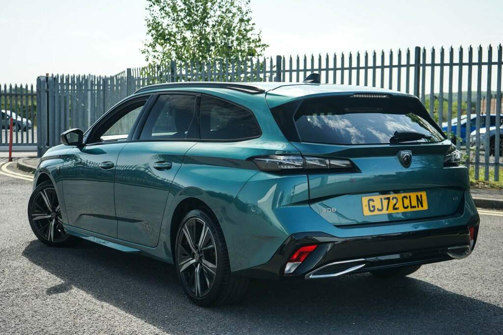 Peugeot 308 1.2 Puretech Gt Premium Eat8 GJ72CLN Blue #2