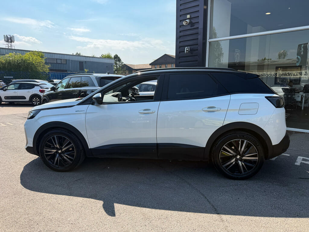 Peugeot 3008 1.6 Hybrid4 300 Gt E-eat8 White #5