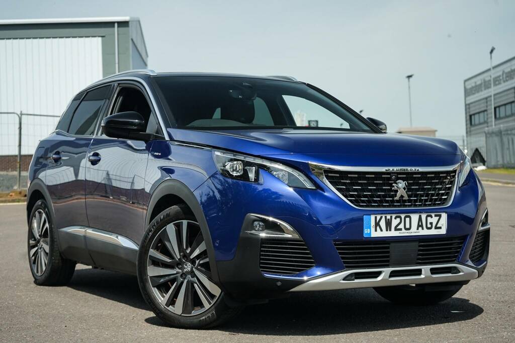 Peugeot 3008 1.6 Hybrid4 300 Gt E-eat8 Blue