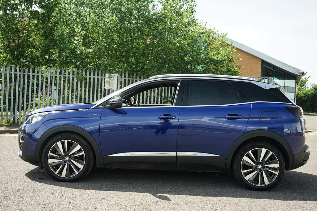 Peugeot 3008 1.6 Hybrid4 300 Gt E-eat8 Blue #4