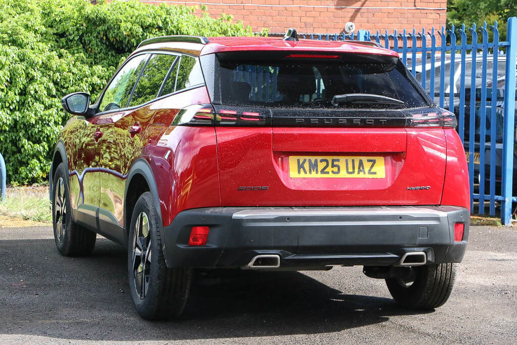 Peugeot 2008 1.2 Hybrid 136 Allure E-dsc6 KM25UAZ Red #3