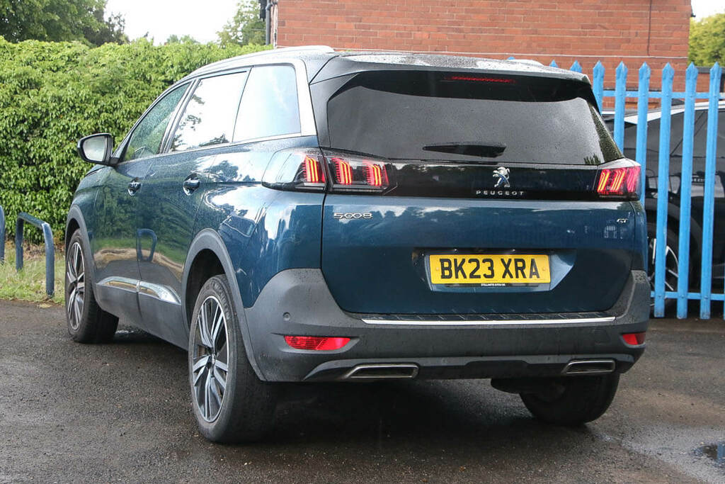 Peugeot 5008 1.2 Puretech Gt Premium Eat8 BK23XRA Blue #4