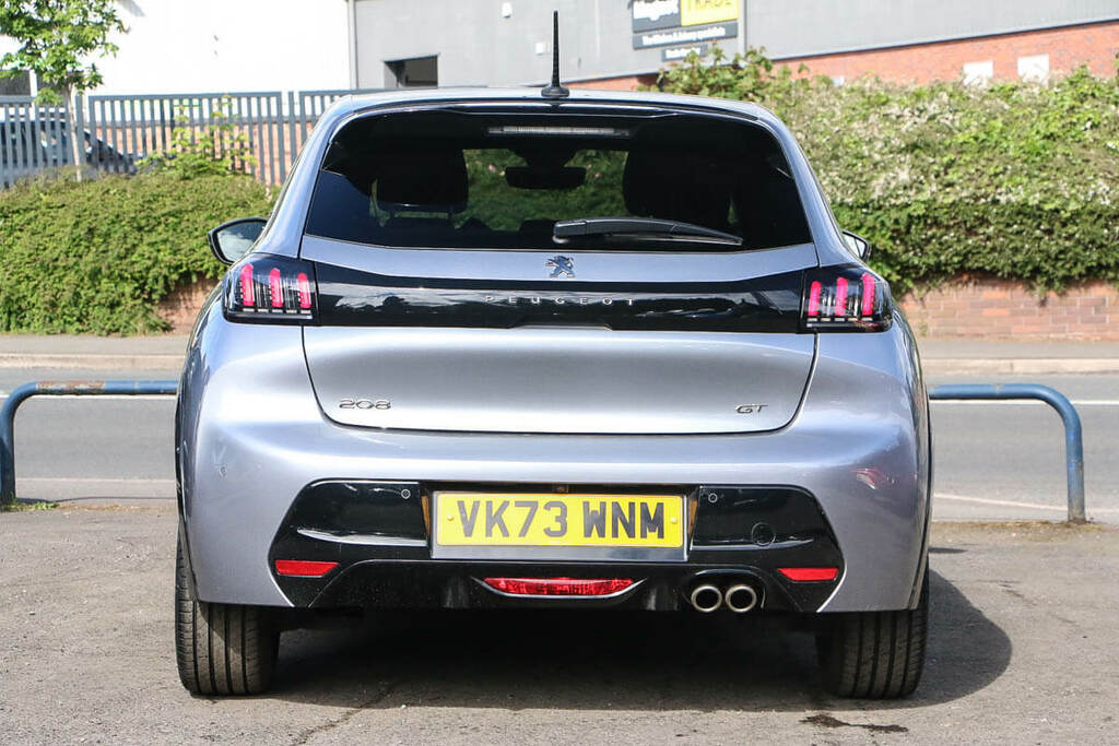 Peugeot 208 1.2 Puretech 130 Gt Eat8 VK73WNM Grey #3