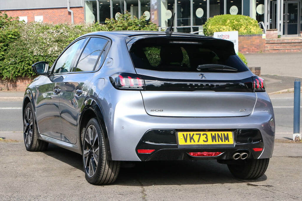 Peugeot 208 1.2 Puretech 130 Gt Eat8 VK73WNM Grey #2