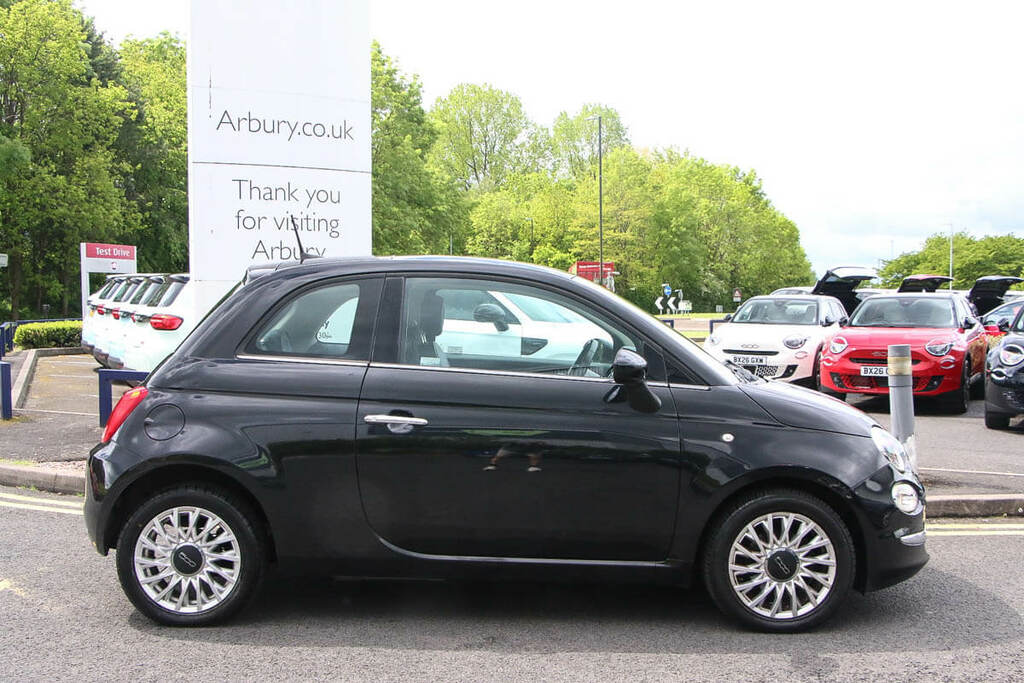 Fiat 500 1.2 Lounge Dualogic Black #4