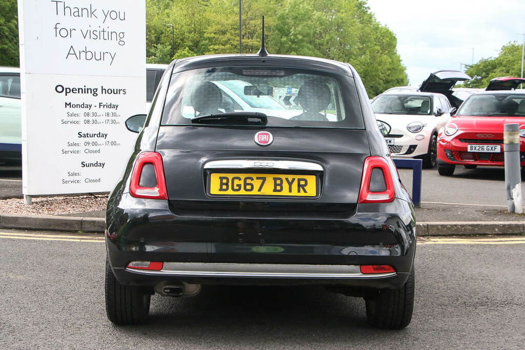 Fiat 500 1.2 Lounge Dualogic Black #3