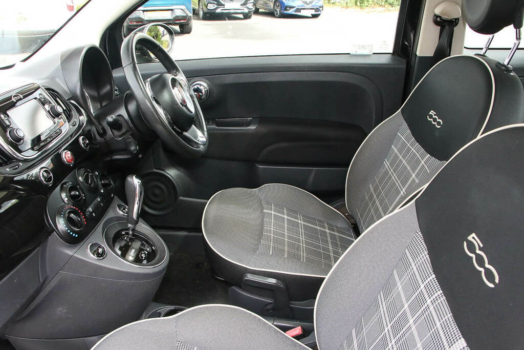 Fiat 500 1.2 Lounge Dualogic Black #6