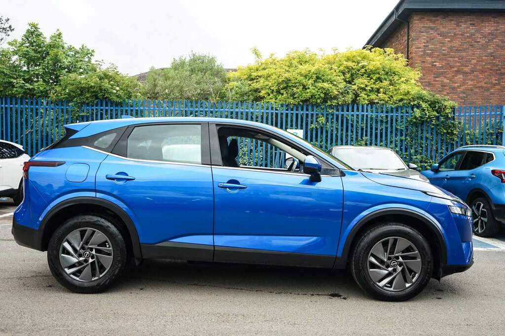 Nissan Qashqai 1.3 Dig-t Mh Acenta Premium HY23RKZ Blue #4