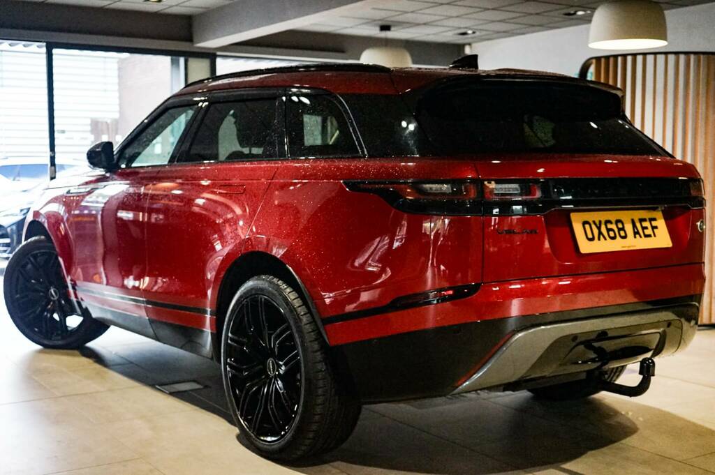 Land Rover Range Rover Velar 2.0 D180 R-dynamic Se OX68AEF Red #3