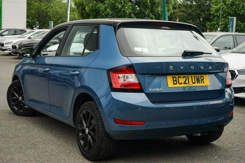 Skoda Fabia 1.0 Tsi Colour Edition BC21UWR Blue #3