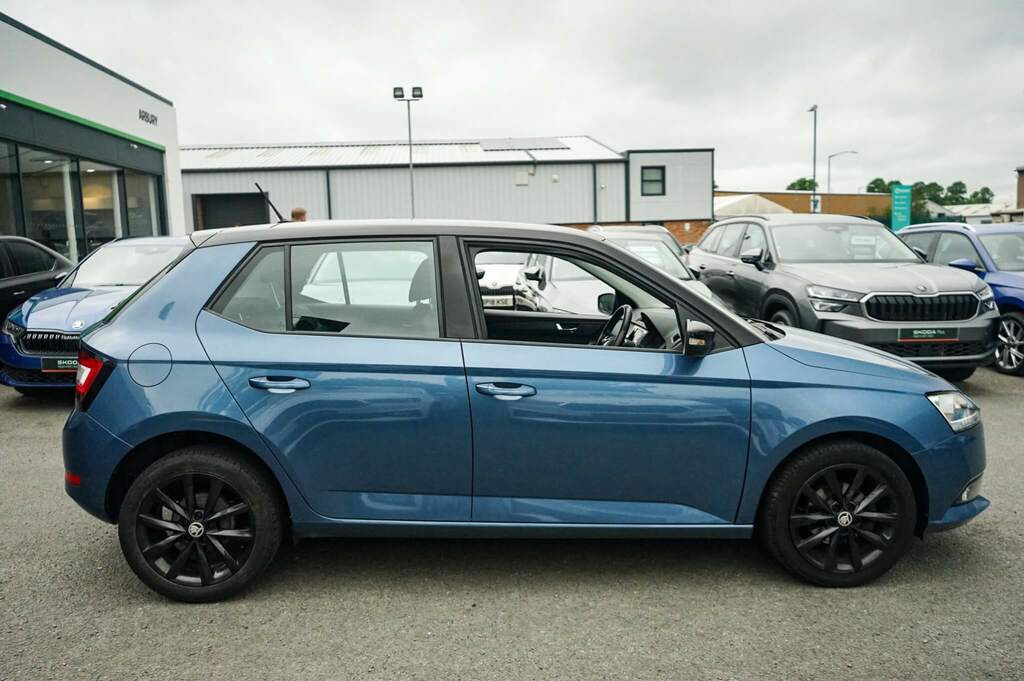 Skoda Fabia 1.0 Tsi Colour Edition BC21UWR Blue #4