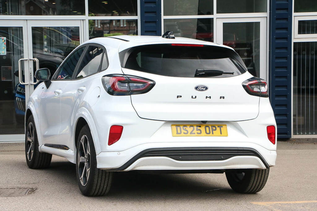 Ford Puma 1.0 Ecoboost Hybrid Mhev St-line DS25OPT White #4