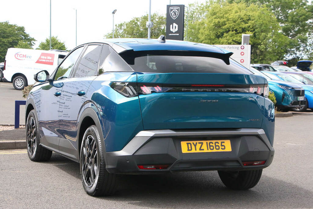 Peugeot 3008 Hybrid 136 E-dsc6 DYZ1665 Blue #4