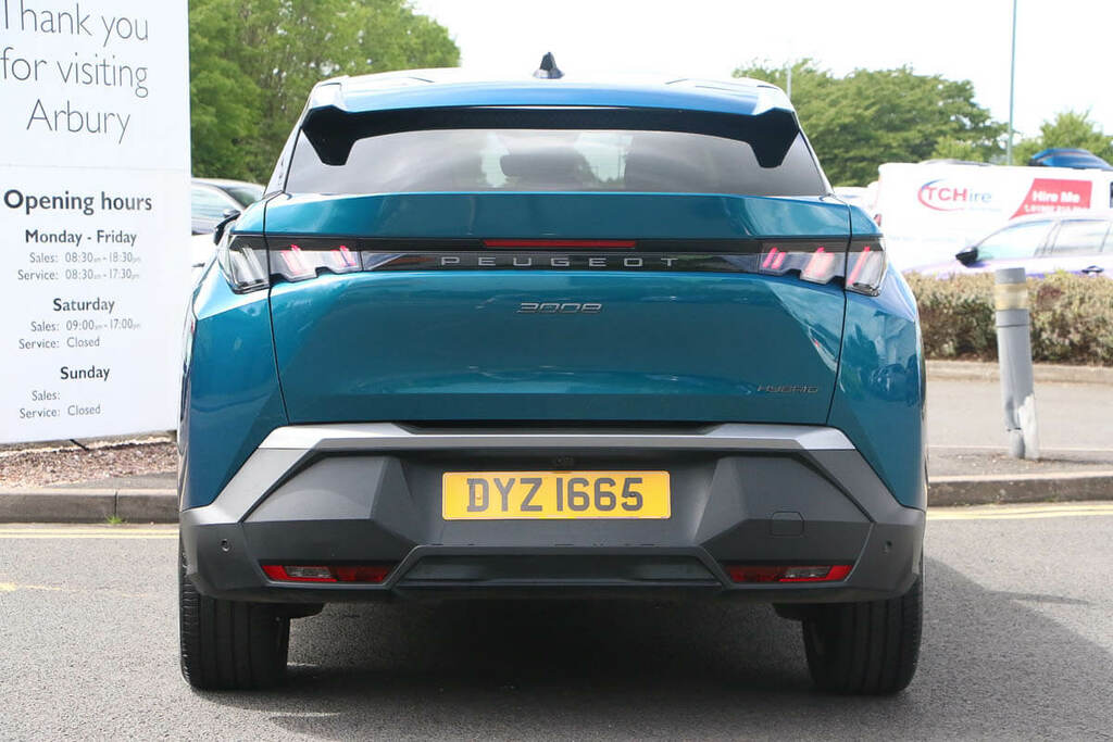 Peugeot 3008 Hybrid 136 E-dsc6 DYZ1665 Blue #3