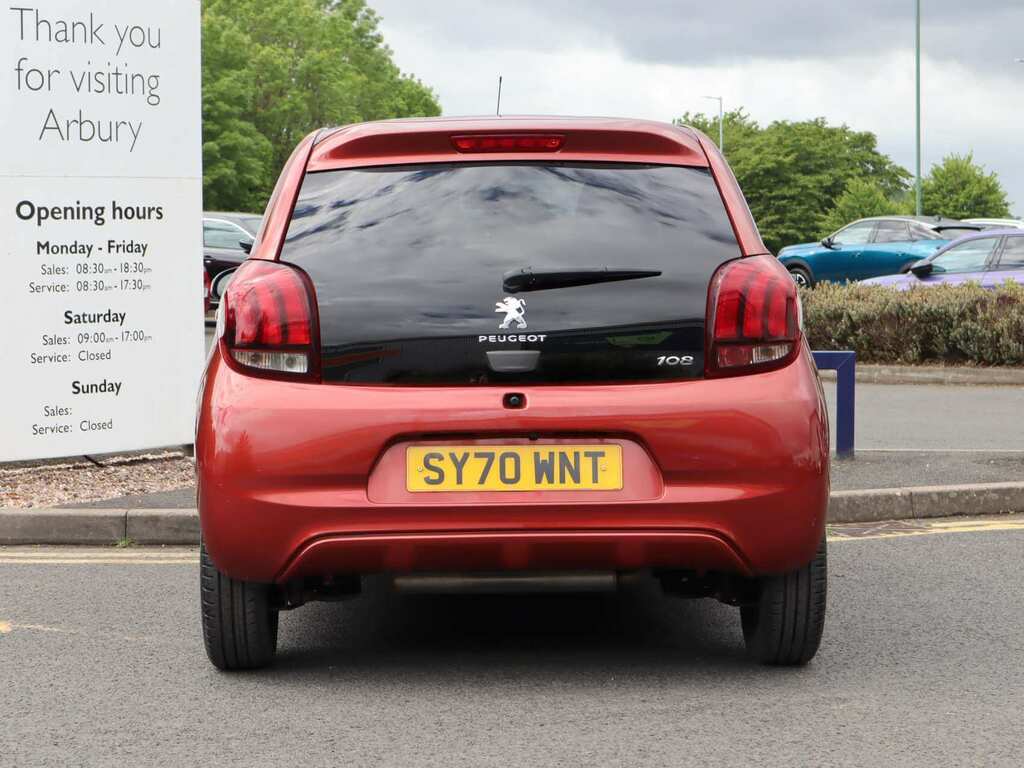 Peugeot 108 1.0L Ss 5-Speed Red #3