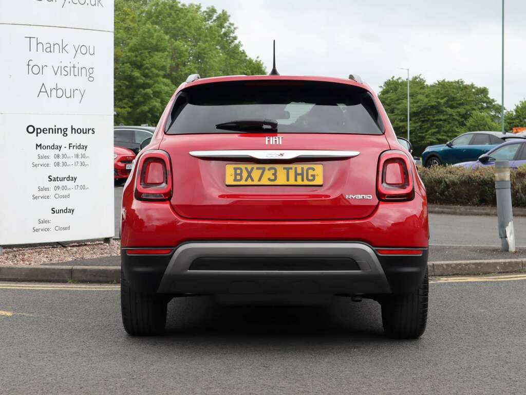 Fiat 500X 1.5 Hybrid 48V Cross Ddct Red #3