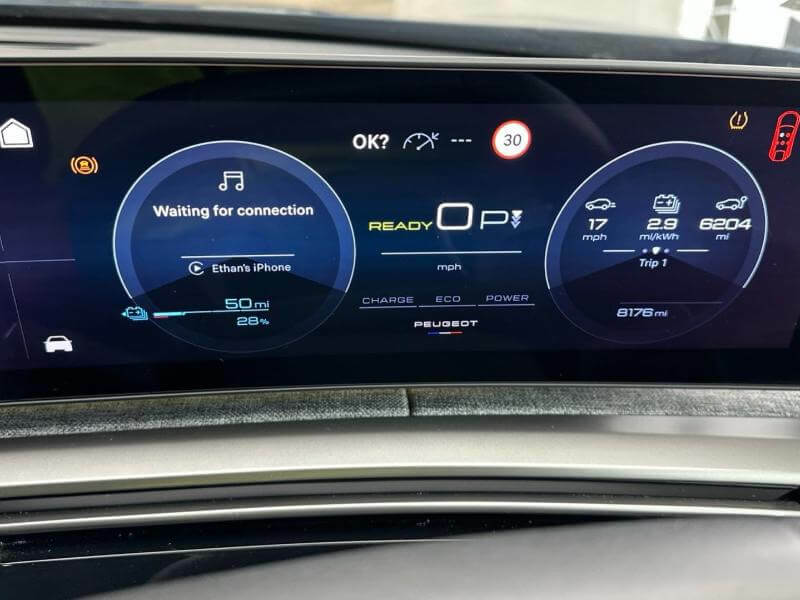 Peugeot 3008 157Kw Allure 73Kwh CV74JVL Blue #4