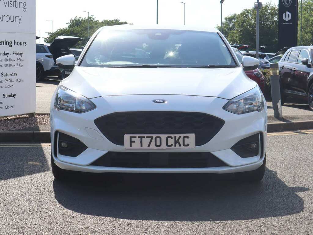 Ford Focus 1.0 Ecoboost Hybrid Mhev 125 St-line Edition White #2