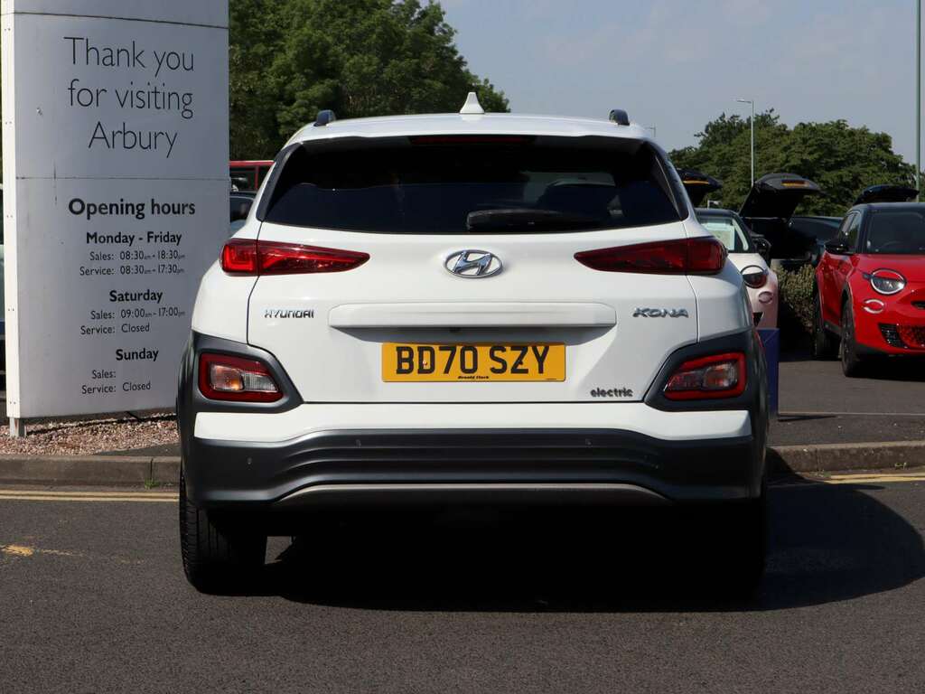Hyundai Kona 150Kw Premium 64Kwh BD70SZY White #3