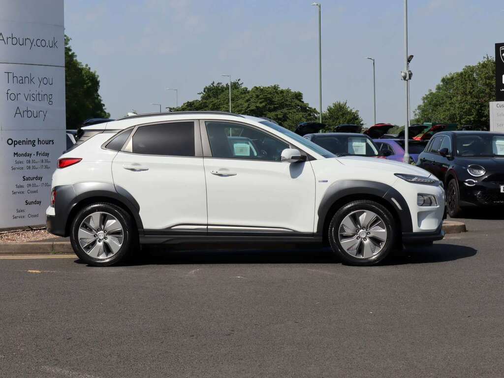 Hyundai Kona 150Kw Premium 64Kwh BD70SZY White #4