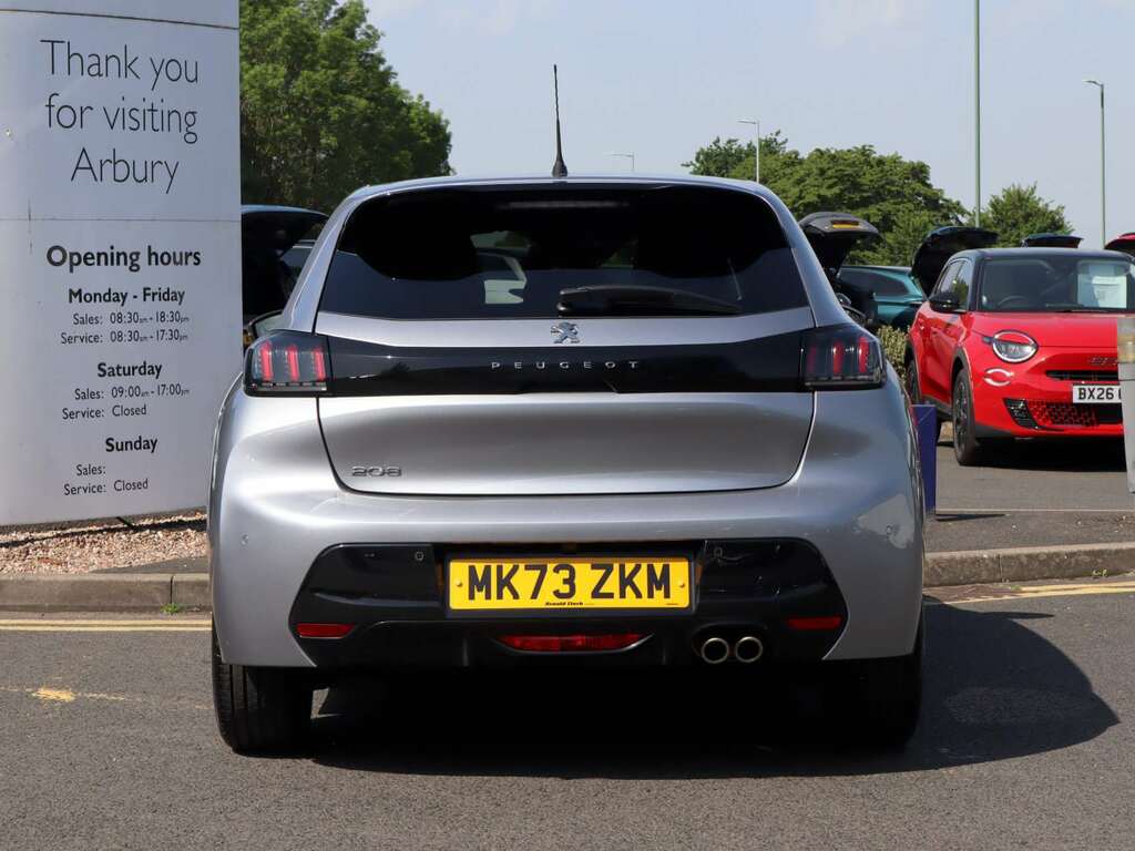 Peugeot 208 1.2 Puretech 130 Allure Premium Eat8 MK73ZKM Grey #3