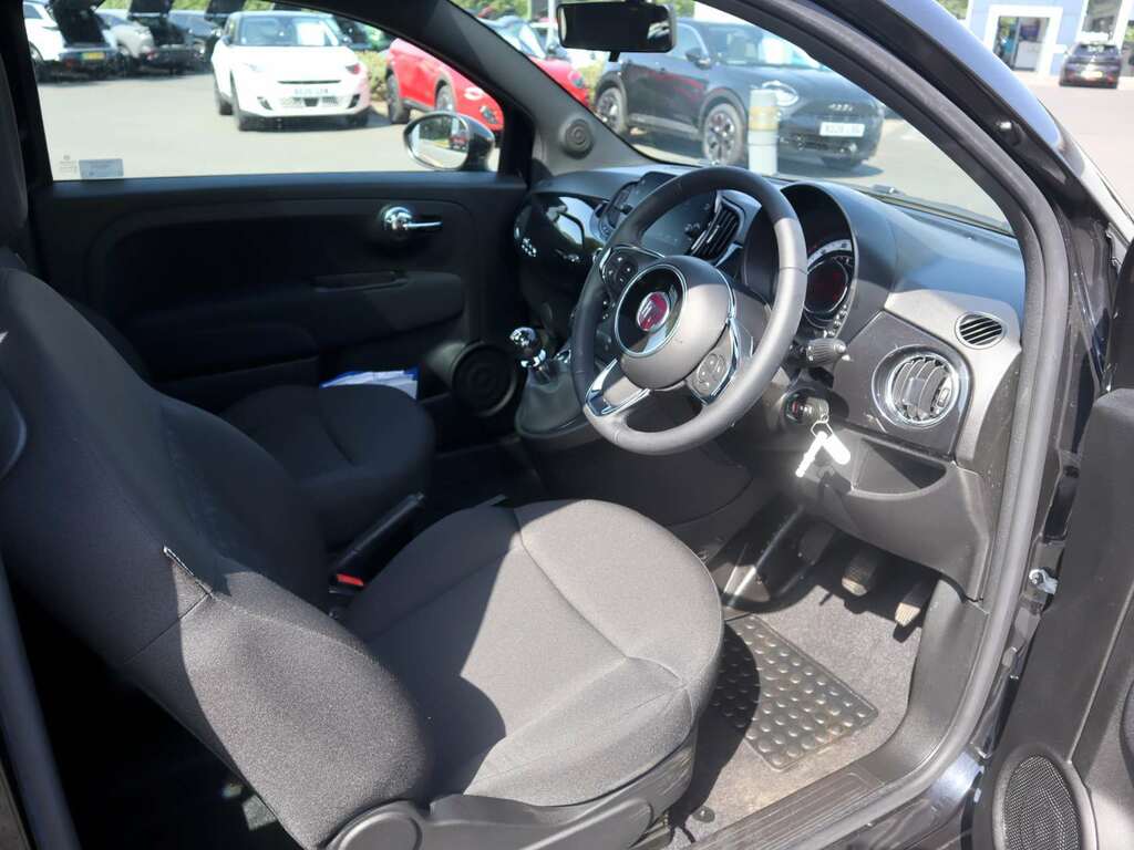 Fiat 500 1.0 70Hp Mild Hybrid Black #5