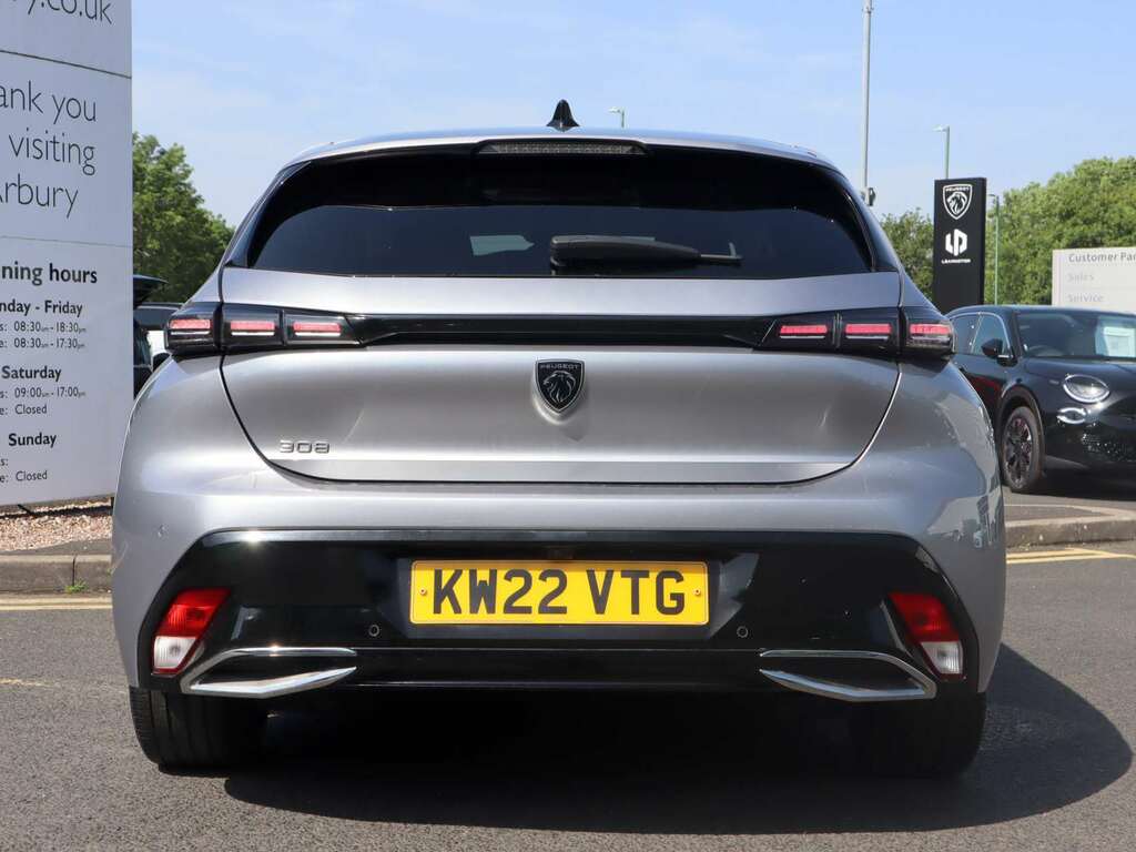 Peugeot 308 1.5 Bluehdi Allure Eat8 KW22VTG Grey #3