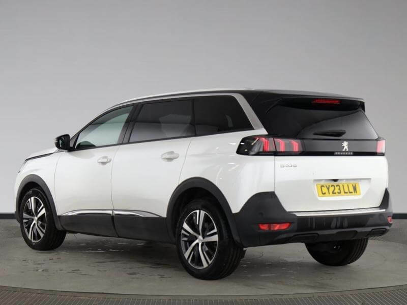 Peugeot 5008 1.5 Bluehdi Allure Premium Eat8 CY23LLW White #5