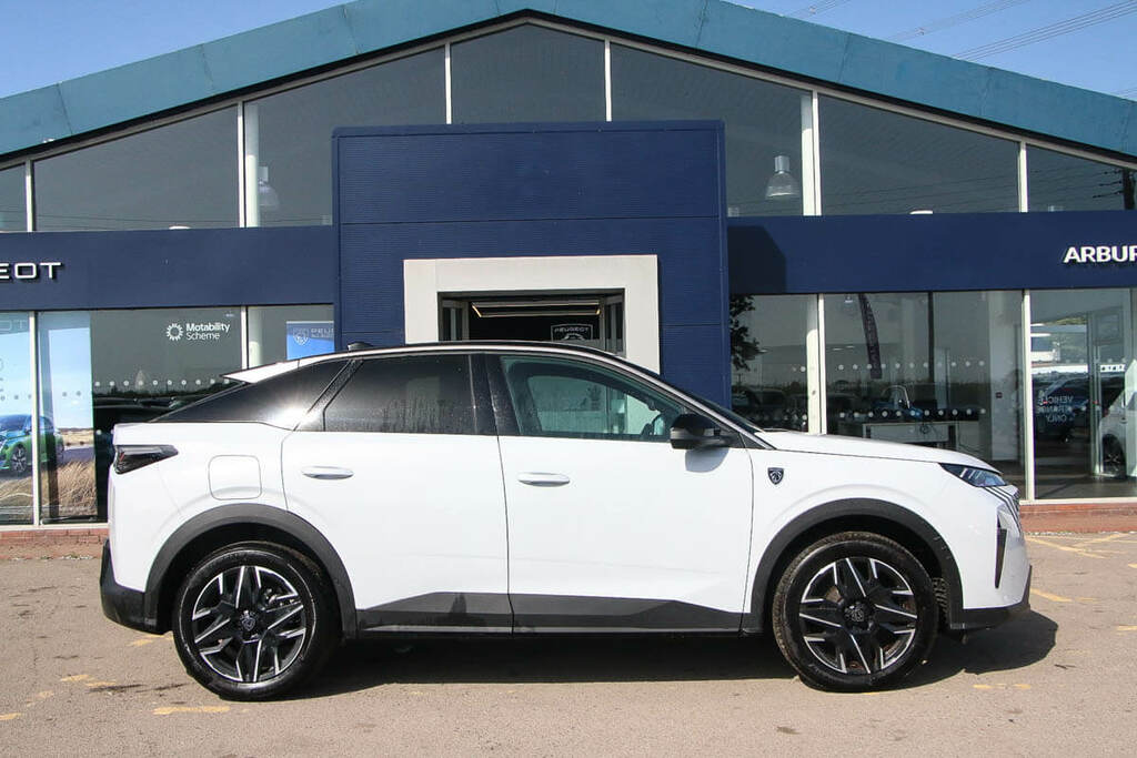 Peugeot 3008 Hybrid 136 E-dsc6 Gb GD74VHZ White #2