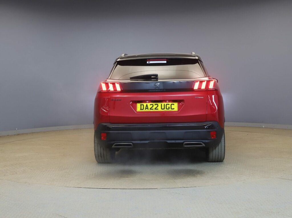 Peugeot 3008 1.6 Hybrid 225 Gt Premium E-eat8 DA22UGC Red #3