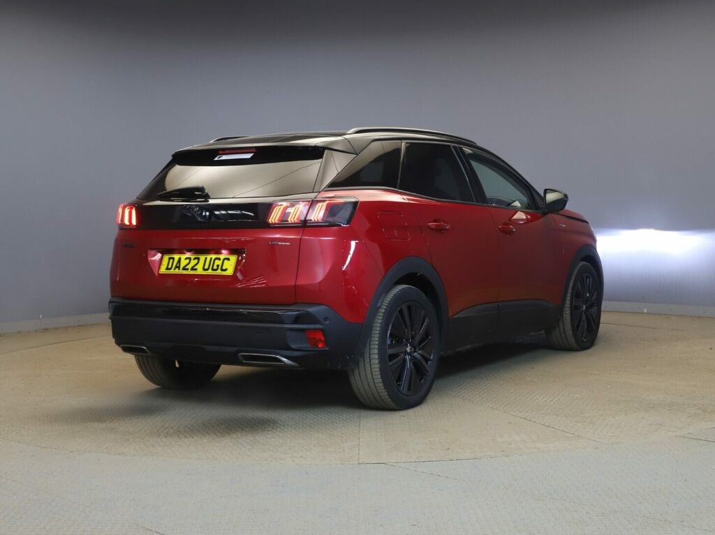 Peugeot 3008 1.6 Hybrid 225 Gt Premium E-eat8 DA22UGC Red #2