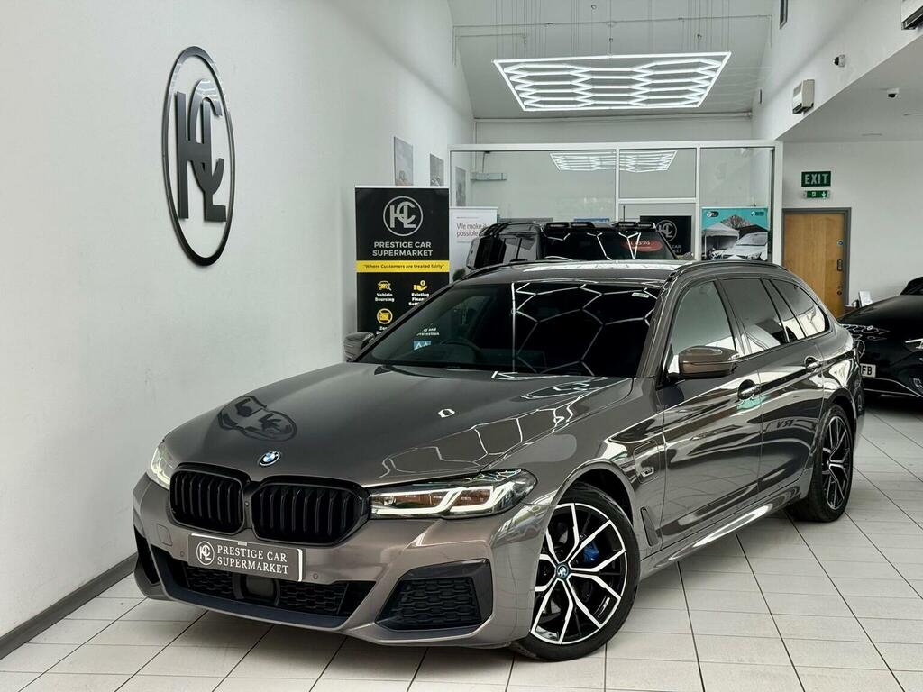 BMW 5 Series Estate 2.0 530E 12Kwh M Sport Touring Steptronic E PX23YGT Grey #5