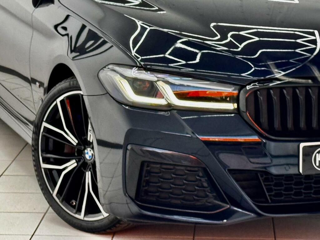 BMW 5 Series Estate 2.0 520D Mht M Sport Touring Steptronic Xdr YB21CWW Black #2