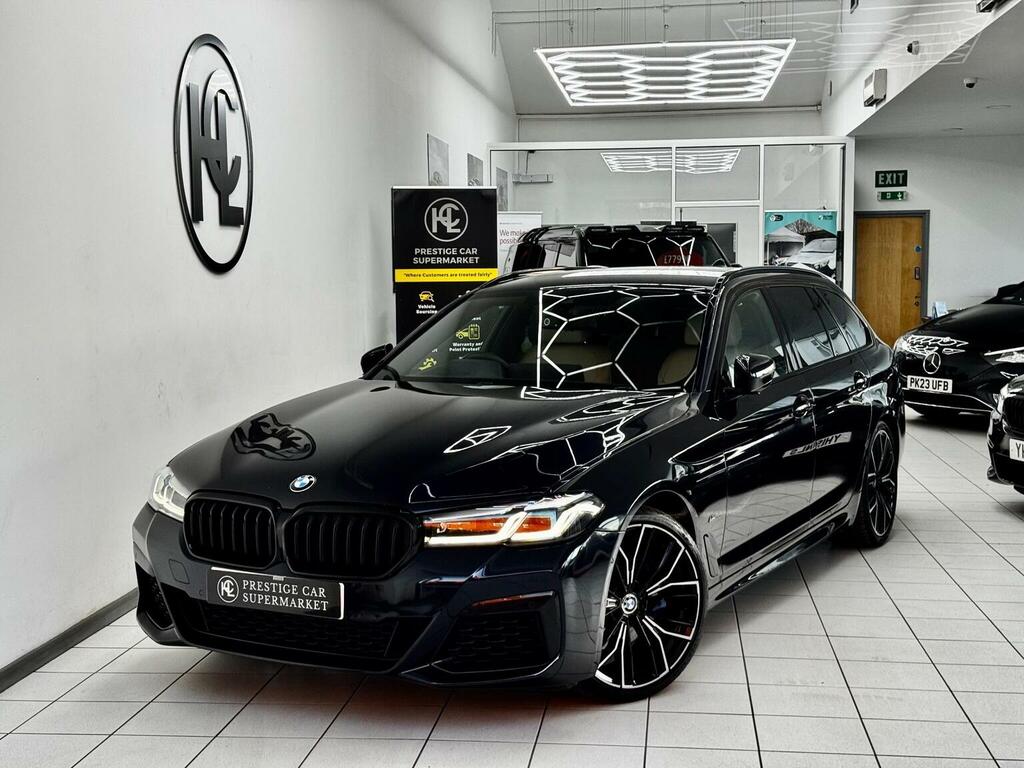 BMW 5 Series Estate 2.0 520D Mht M Sport Touring Steptronic Xdr YB21CWW Black #5